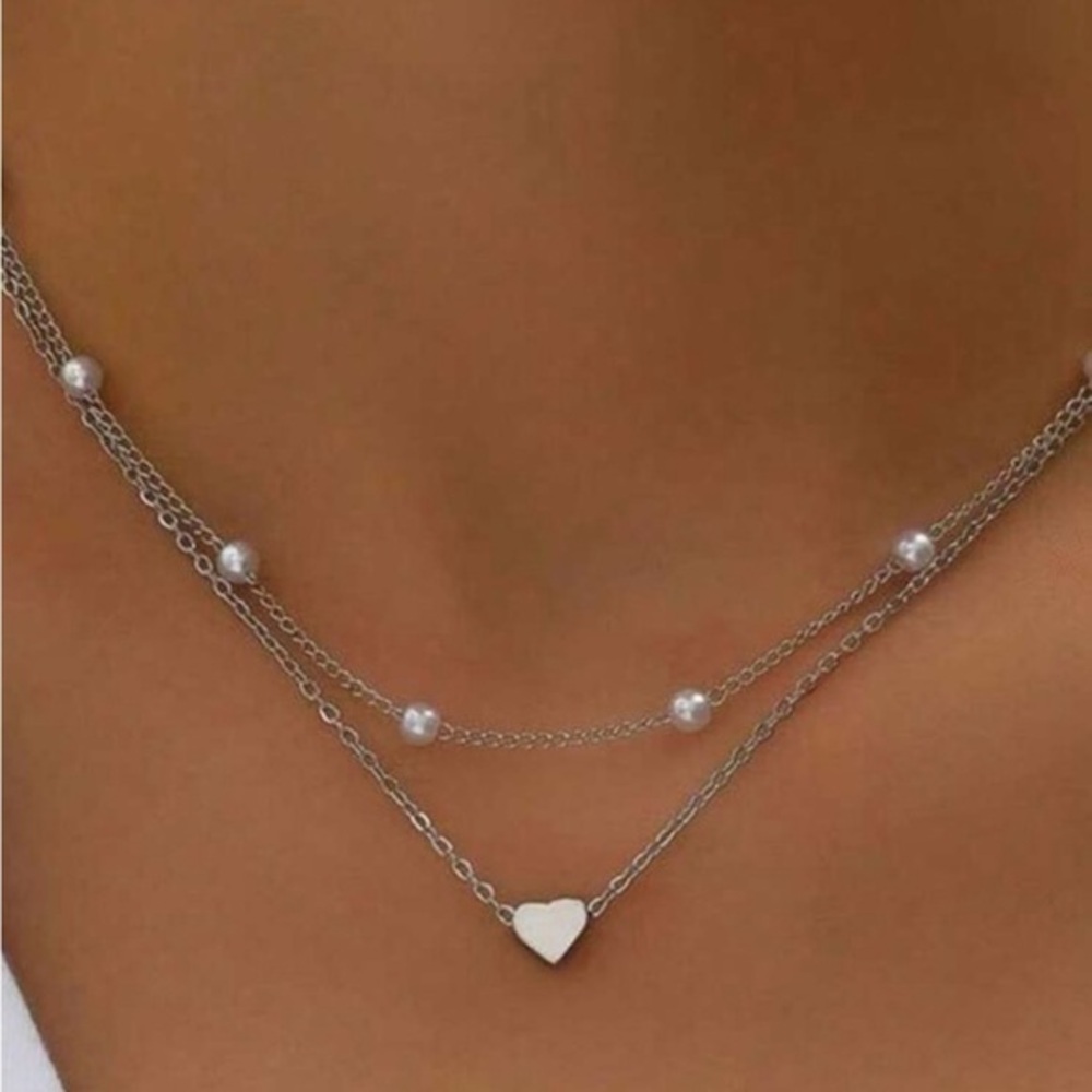 Silver necklace